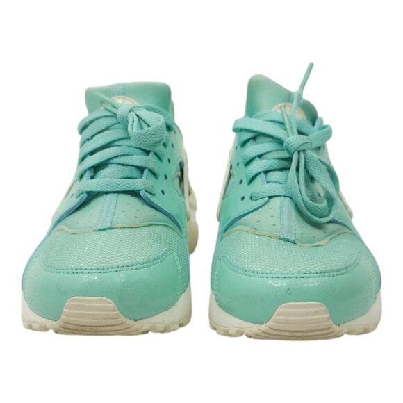Nike Huarache Run Sparkle Sneakers Youth 6.5 Y Tropical Twist Aqua AV5104-300 - Picture 3 of 16